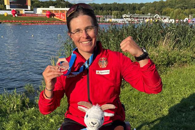 WM-Bronze f&uuml;r Para Kanutin Anja Adler