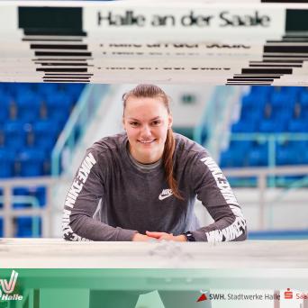 Inken Henningsen wird ab Sommer dieses Jahres die Abteilung Basketball des SV Halle unterstützen. Foto: SV Halle/Deutsch