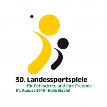 Logo "30. Landessportspiele für Behinderte und ihre Freunde"