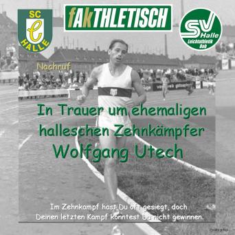 Wolfgang Utech verstorben
